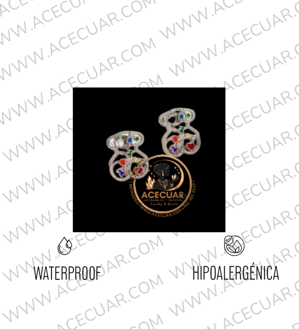 All colors earrings